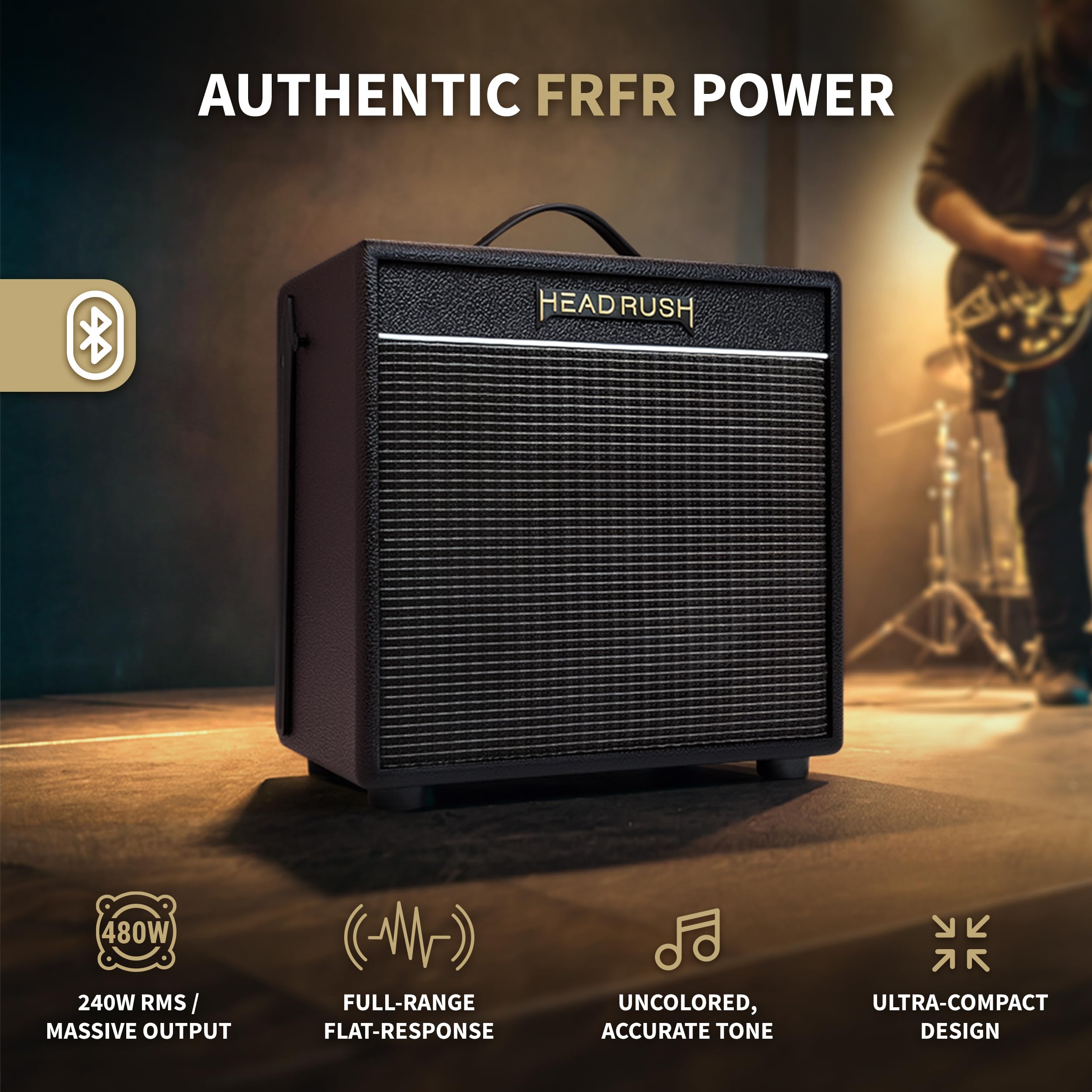 HeadRush FRFR-8 CAB, Kolumna gitarowa 480W 8 cali