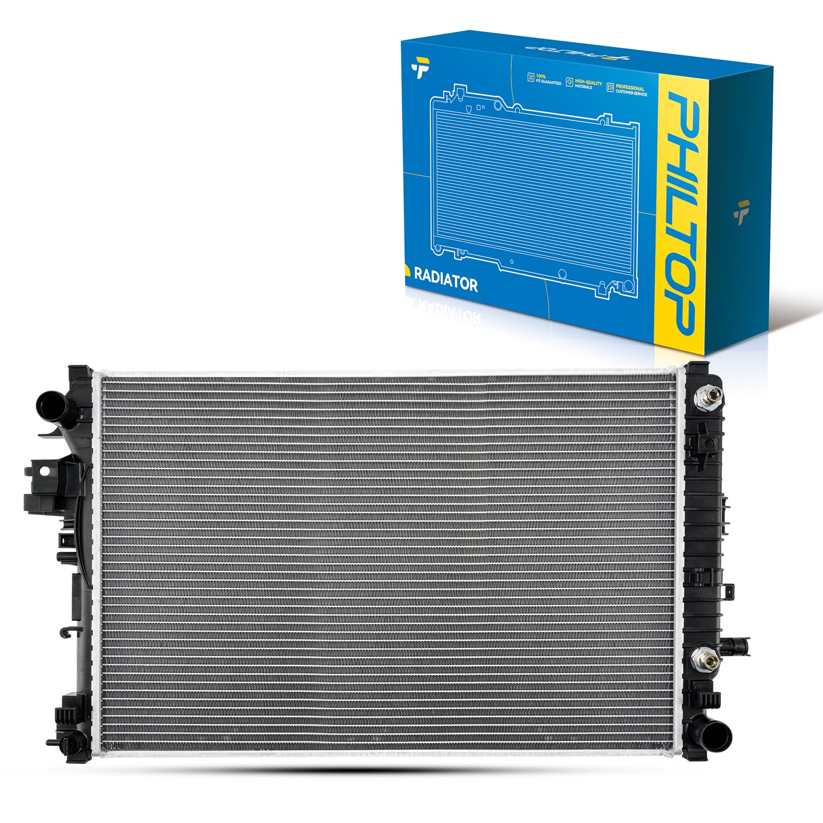 PHILTOP Aotomotive Radiators for 2016-2018 Malibu 1.5T, 2017 LaCrosse, 2018-2019 LaCrosse 3.6L CU13574