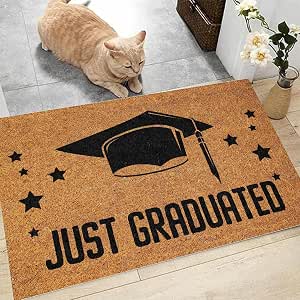 Amazon.com: Graduation Season Front Door Mat - 2025 Welcome Mat for ...
