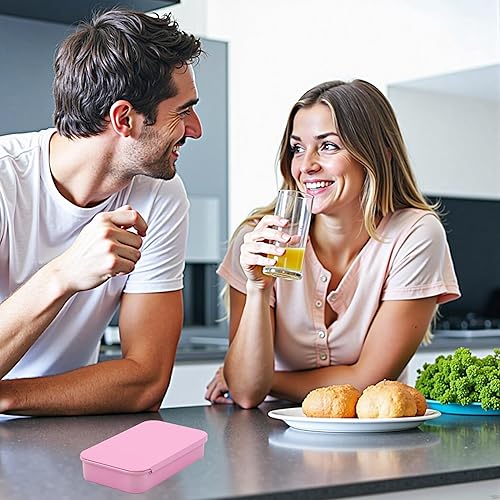 Miniatura 10 de Paquete de 2 fundas portátiles de hilo dental, dispensador de hilo dental, almacenamiento de 24 púas de hilo dental para adultos, hilo dental