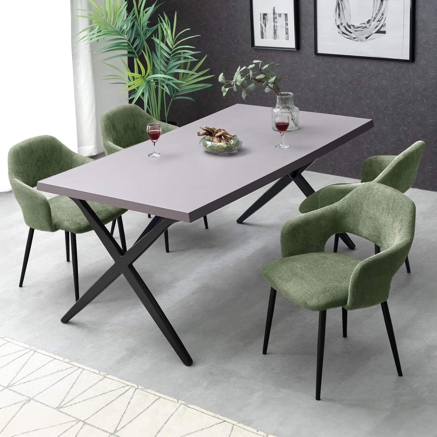 お買い得‼️】高級♪ カリモク 4人掛けダイニングテーブルセット 合成 お買い得‼️】高級♪ カリモク 4人掛けダイニングテーブルセット 合成