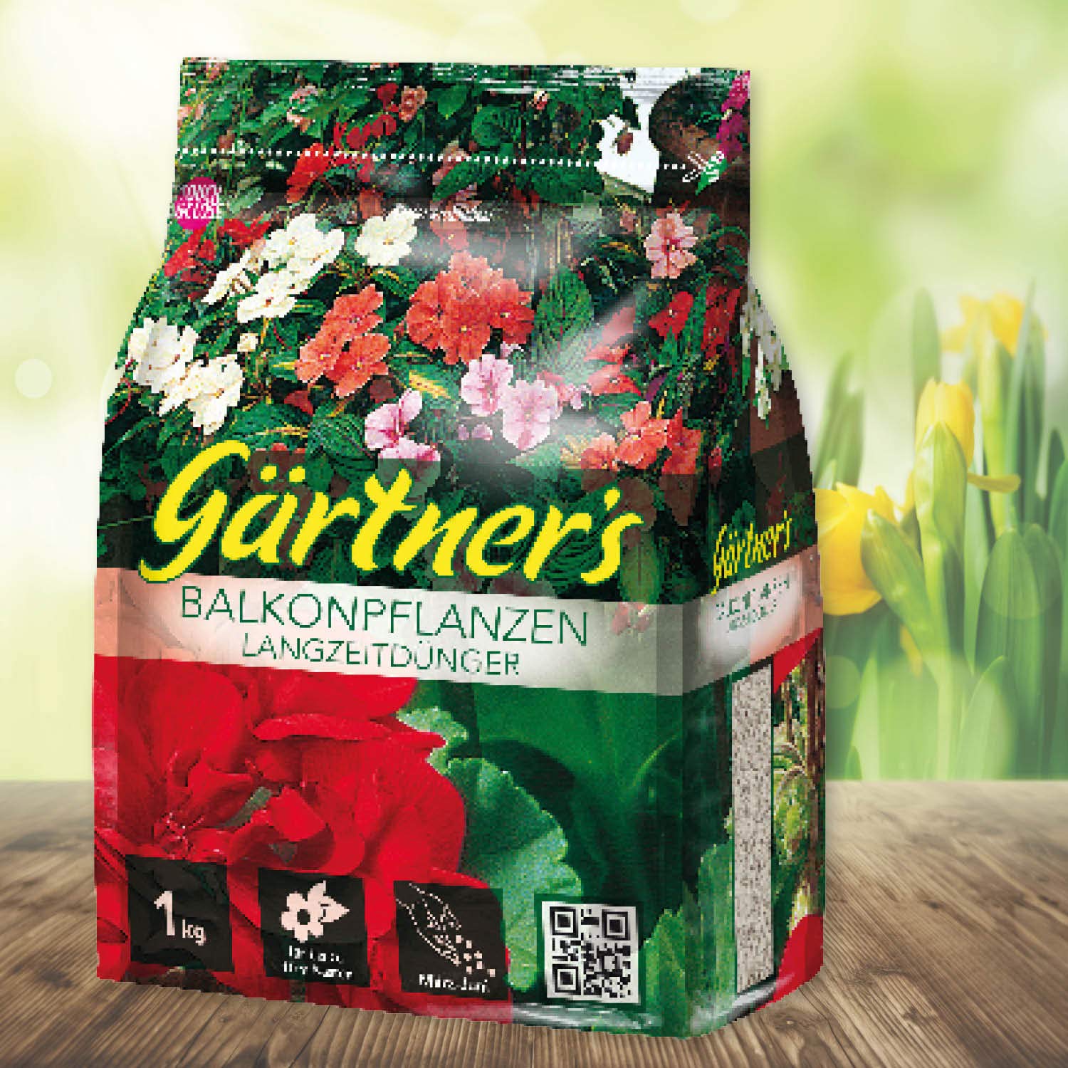 Grtner's Balkonpflanzen Langzeitdnger 1 kg I NPK Dnger mit Depotwirkung  fr Terrassenpflanzen & Kbelpflanzen I Balkonpflanzen Dnger I Volldnger  : Amazon.de: Garten
