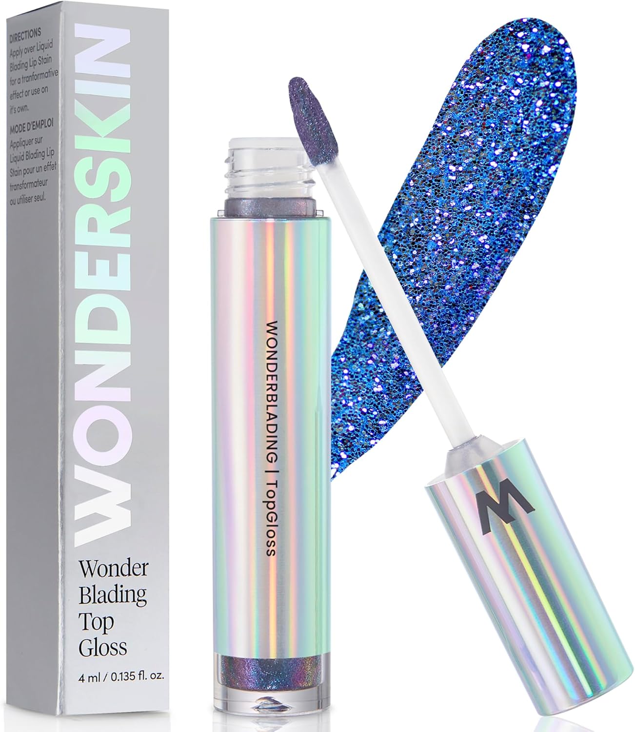 Wonderskin WONDER BLADING Top Gloss Lip Gloss, No Sticky or Tacky