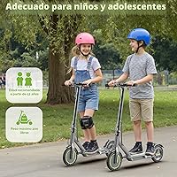 Vista 5 de Electric Scooter- 8.5"/10''/14'' Tires, Up to 19/22MPH, 350W/500W Motor, Max 12/16/21/23/27/62Miles Long-Range Foldable Escooter for Adults Adults