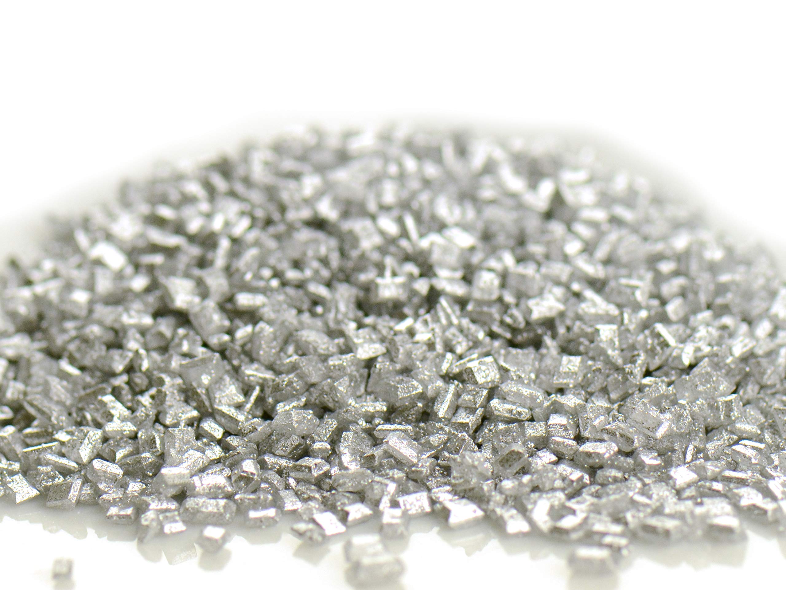 Glimmer Zucker silber 1,0kg