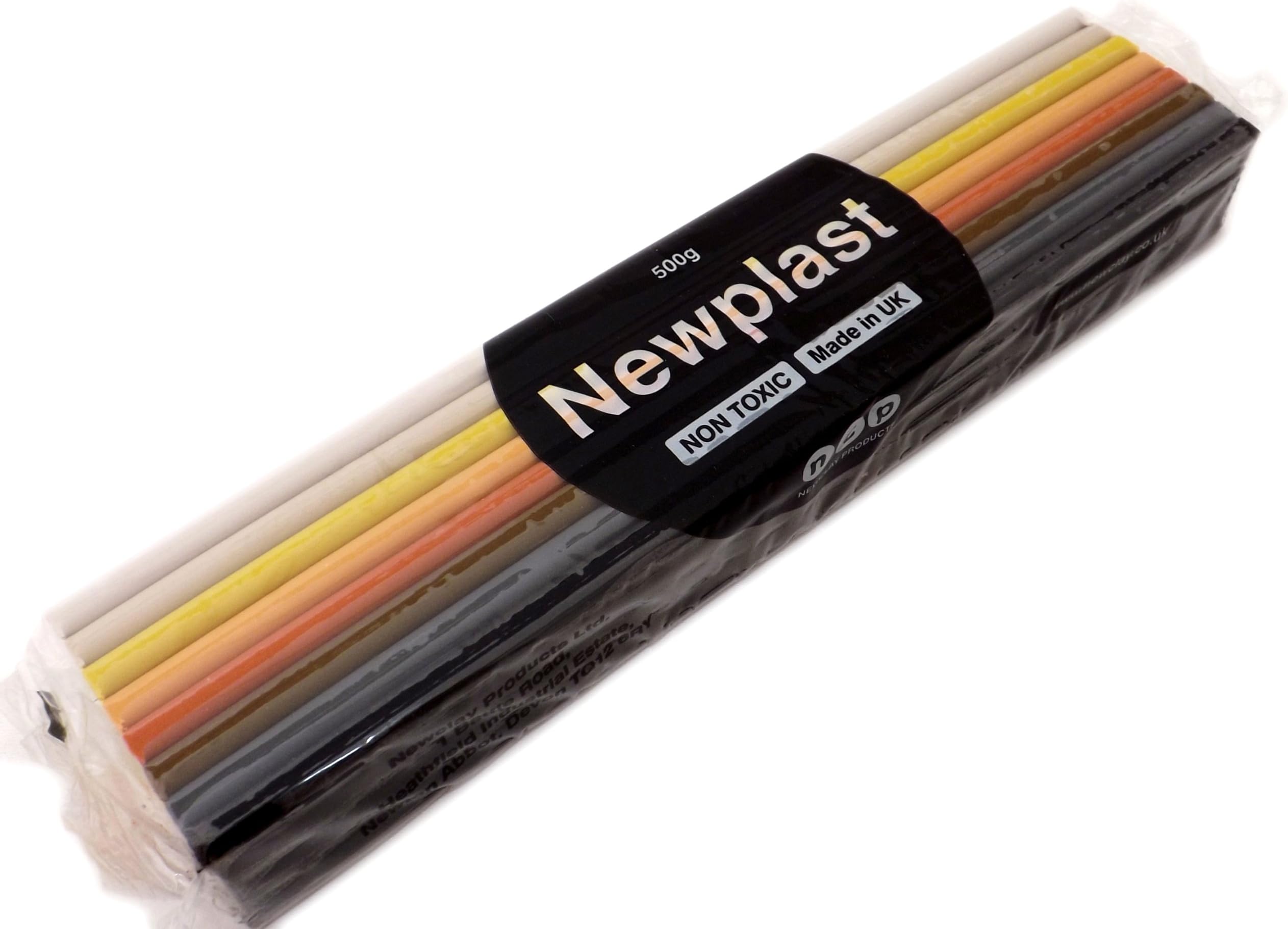 Newclay Products Multicultural Block of Clay (500g), Multicolor