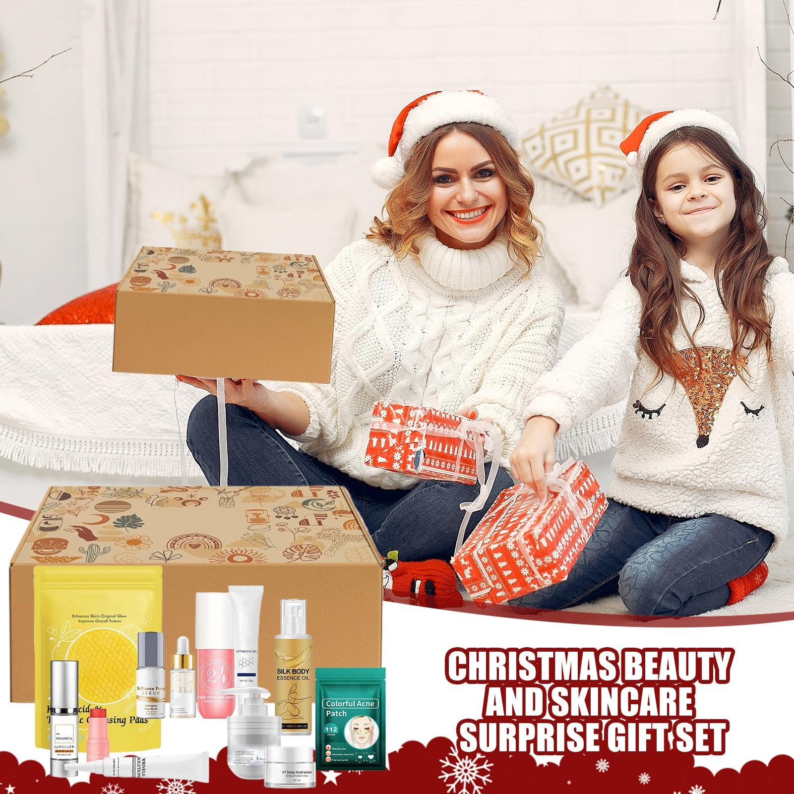 Zestaw do pielęgnacji skóry | Lifting Hydrating Cleansing Face Products | Odżywcze produkty do pielęgnacji skóry twarzy dla kobiet, żony, dziewczyny, mamy, podróży, domu, na przyjęcie urodzinowe
