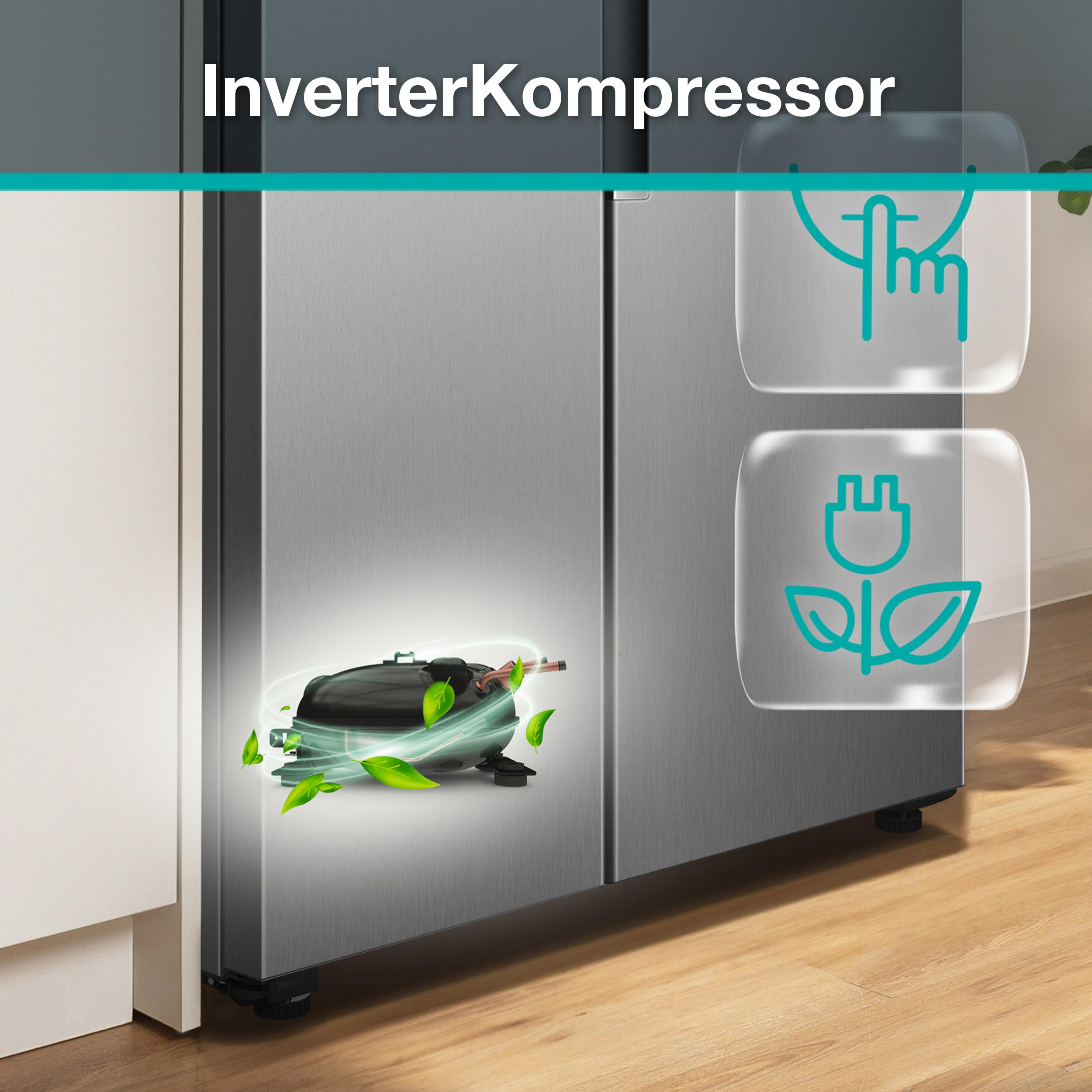 Gorenje NRS917E41BX lodówko-zamrażarka/wolnostojąca / 544L/39dB/ EEK: E/NoFrost Plus/EcoModus/Multiflow 360°/ CrispZone/FastFreeze/(szer. x wys. x gł.): 91,1 × 178,6 × 61,5 cm/czarna