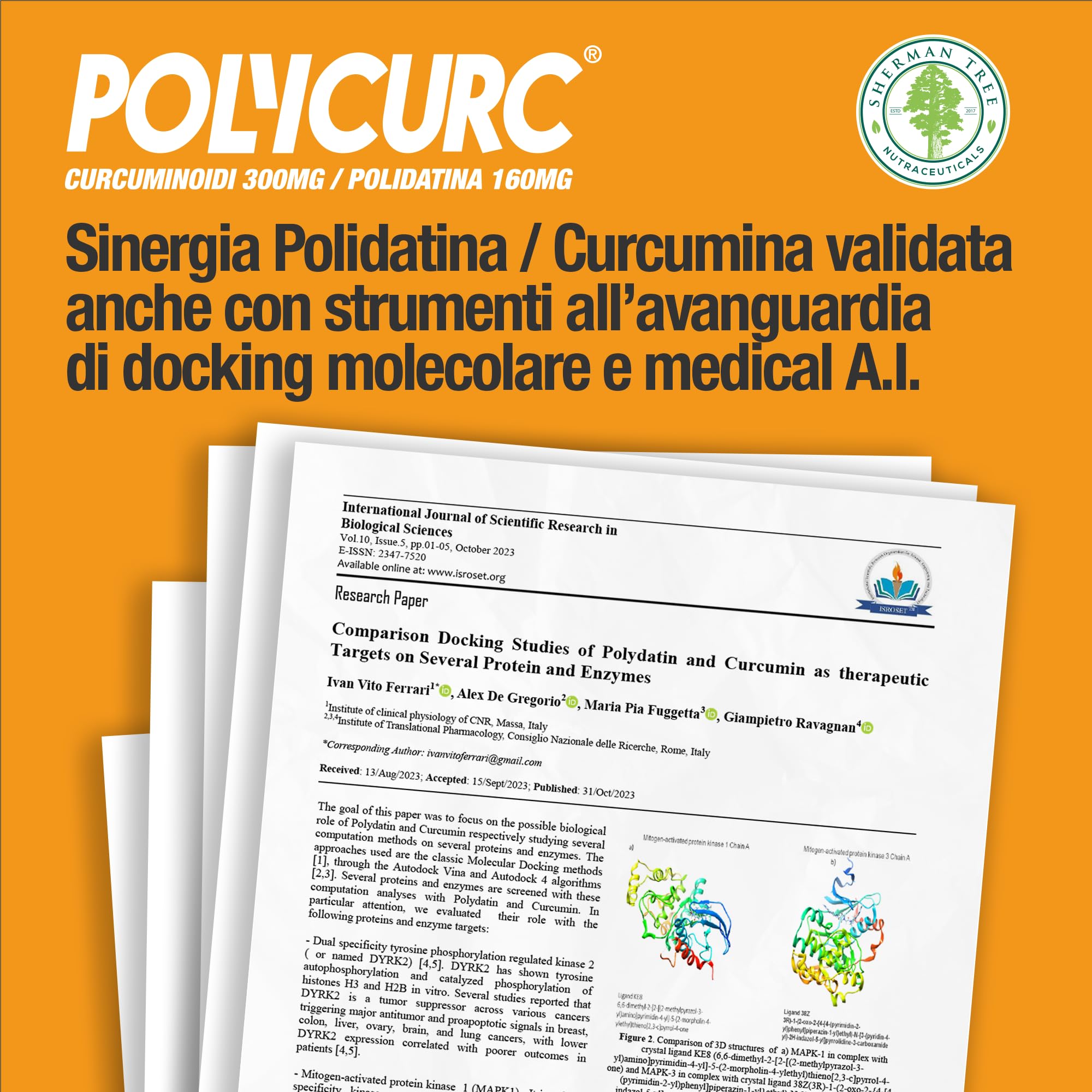PolyCurc Gel - Integratore Curcumina e Polidatina - Stickpack alto dosaggio