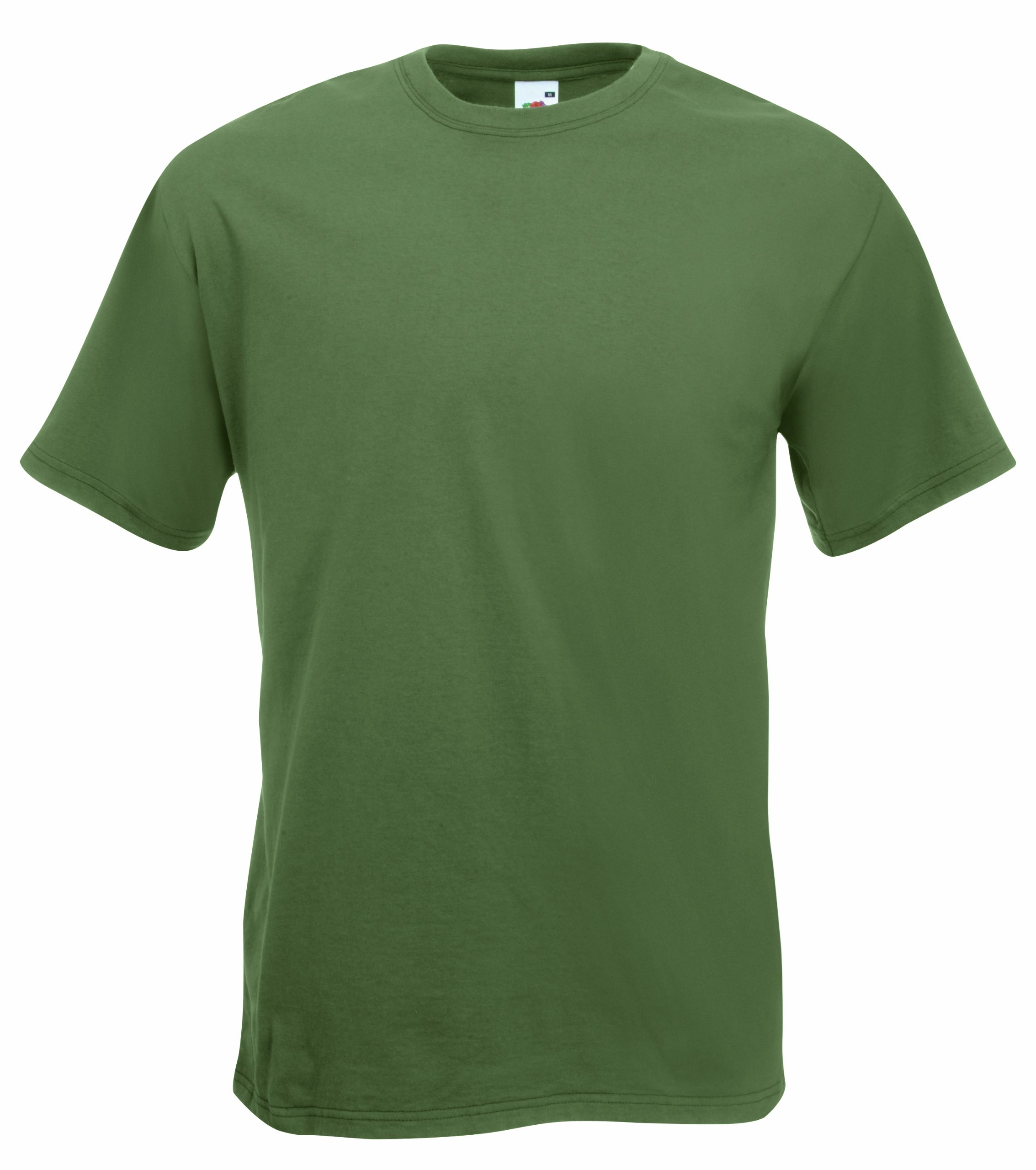 Fruit of the Loom Men's Short-Sleeved T-Shirt - Grey - Large