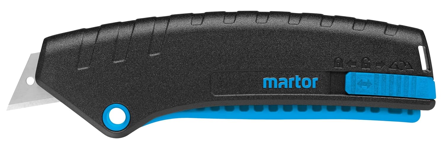 MARTOR Secunorm Mizar Semi Auto Retractable Safety Knife #125001.02