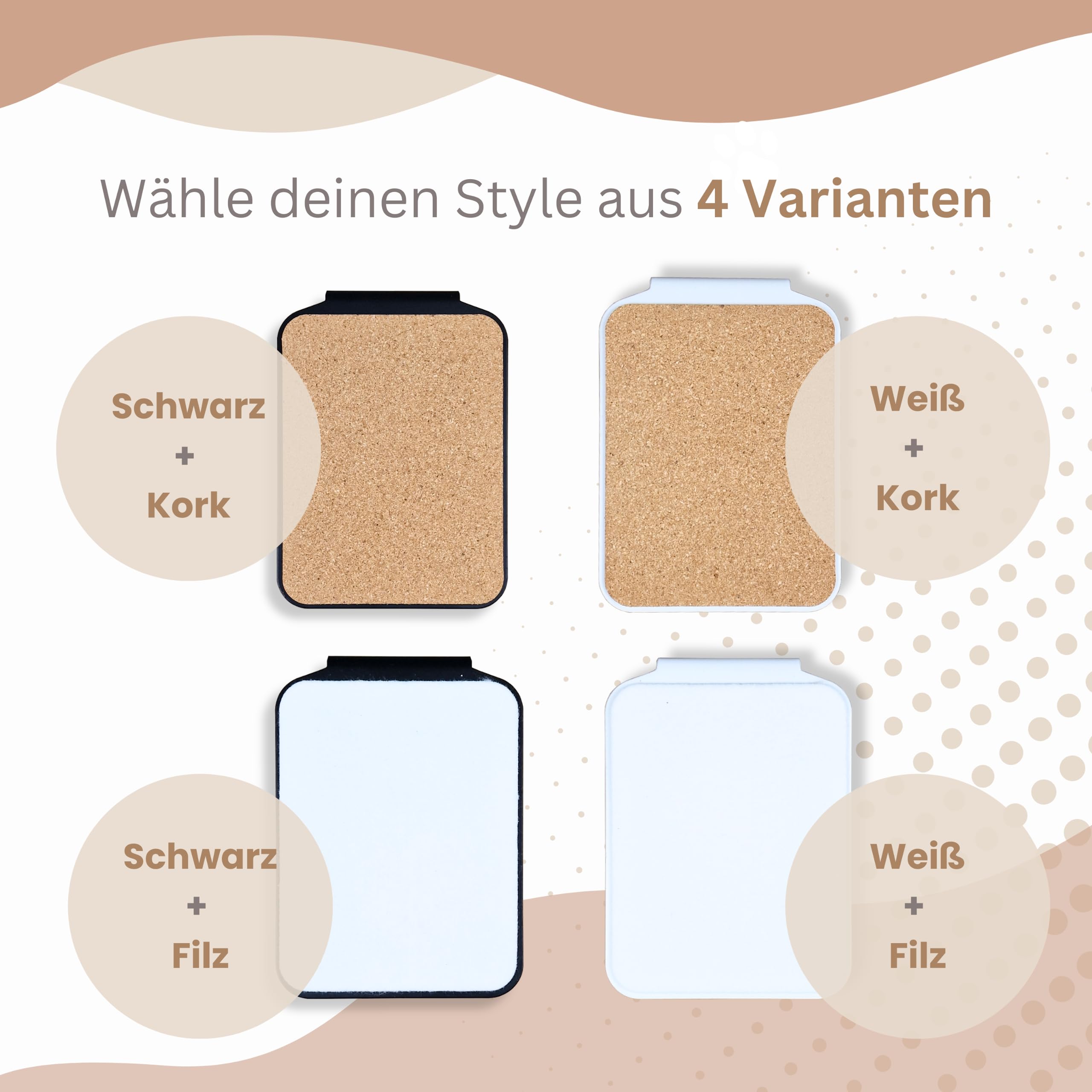 AZANO®️ Katzentreppe 3er Set | Kletterwand Katzen | Katzenleiter Wand [Modernes Design aus Metall] | Katzentreppe Wand | Katzenleiter | Katzenmöbel zum Klettern | S 16x12cm | (Weiß - Kork)