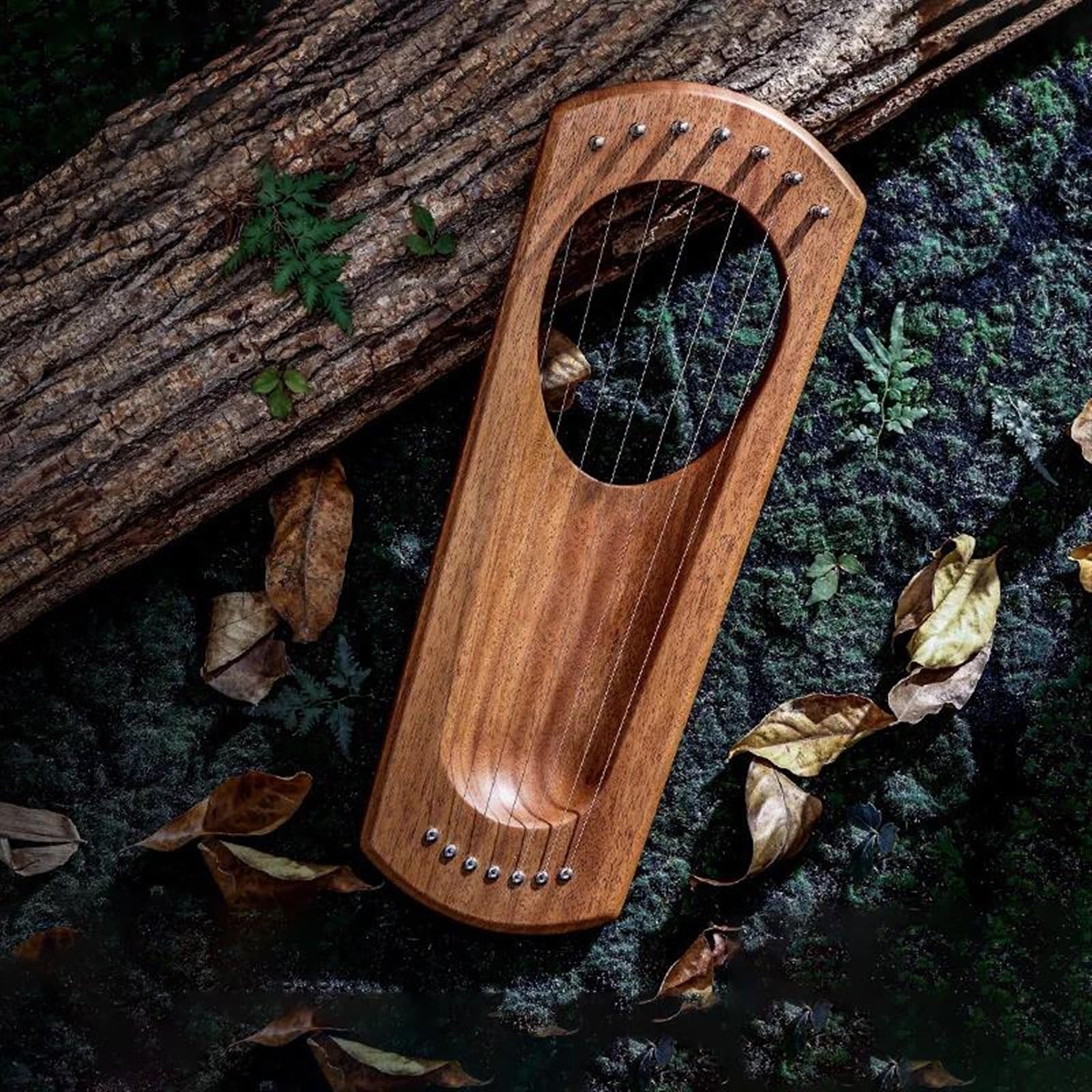xilofono professionale Arpa 7 Corde Arpa Per Pianoforte In Legno Di Ciliegio Materiale In Legno Di Faggio Chiave Di Lira Strumento A Corde In Sol