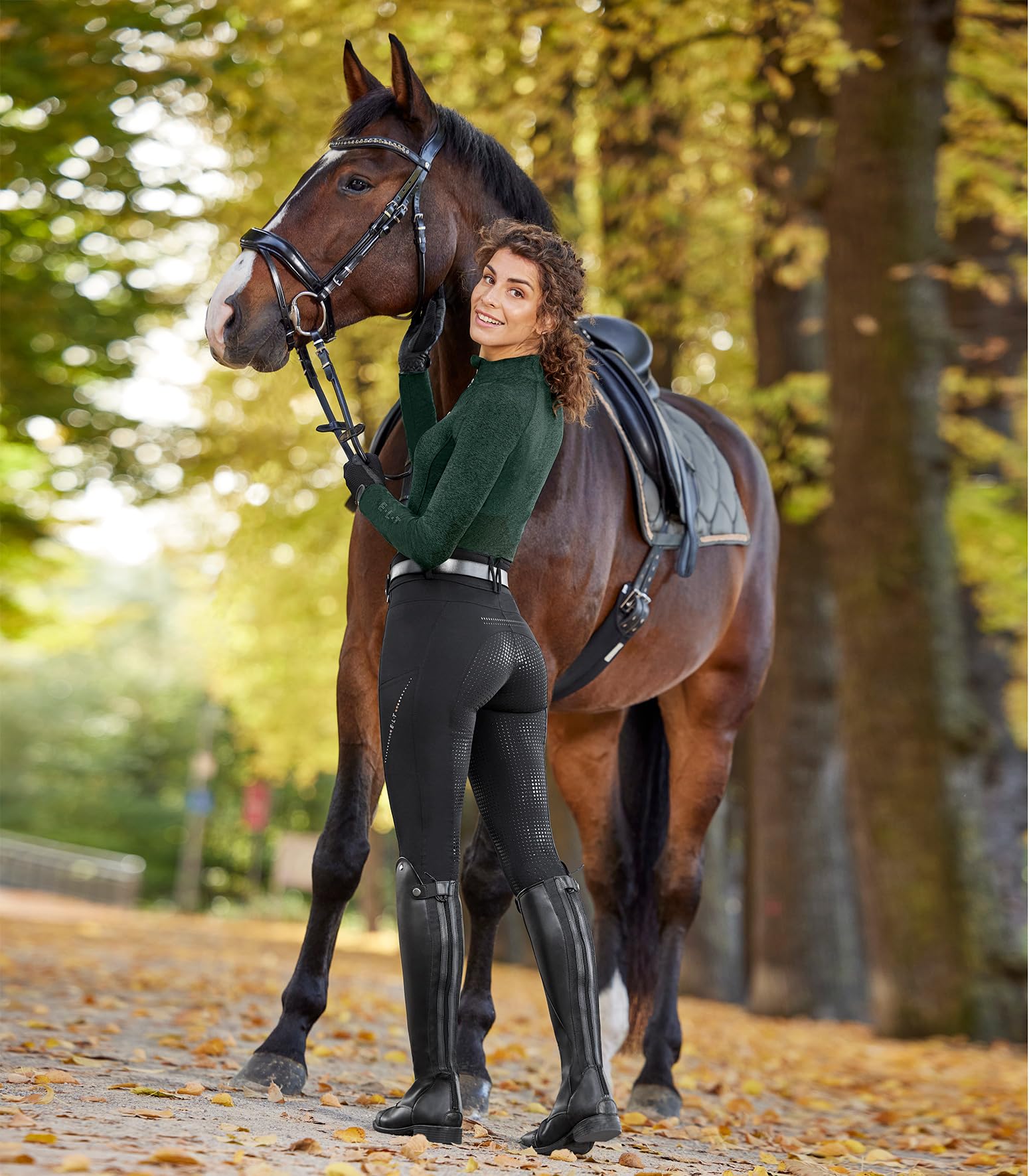ELT Pantaloni termici da equitazione Mina