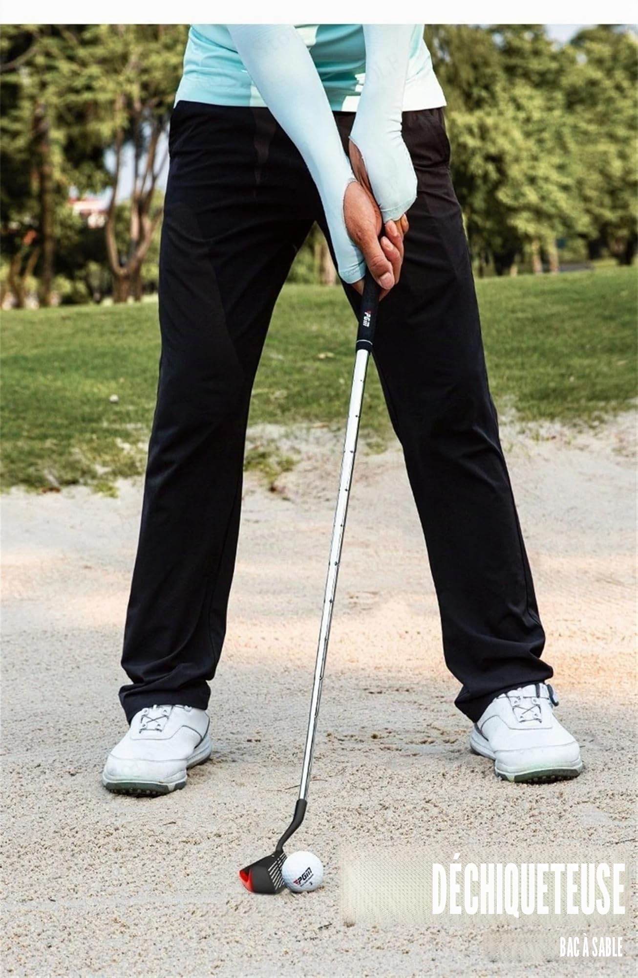 Putters de Golf Professionnels pour Hommes et Femmes Club de Golf droitier Putter & Chipper 32 degrés Parfait pour améliorer la Technique de Putting