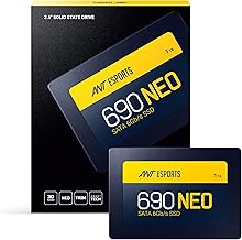 Ant Esports 690 Neo Sata 2.5" 1TB Internal Solid State Drive/SSD with SATA III Interface, 6Gb/s, Fast Performance, Read/Write - 530/475 MB/s, with Quad Channel Controller compatible with PC and LAPTOP