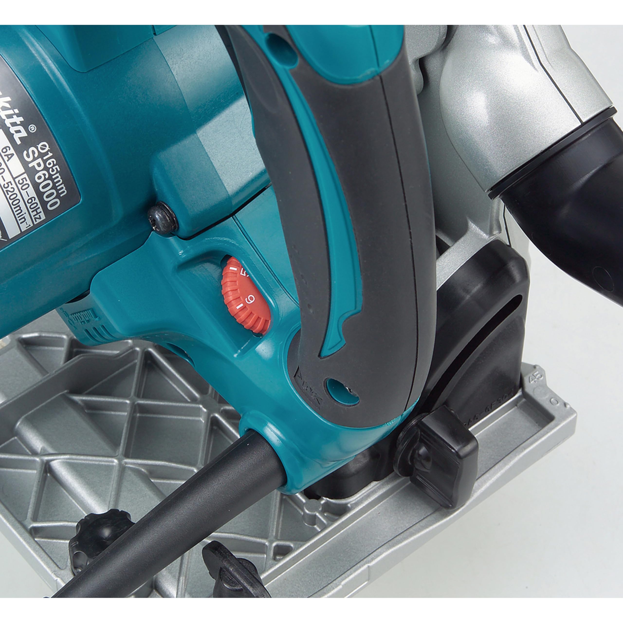 Makita SP6000J1 - Sierra incisione con ferrovia e valigetta MakPac