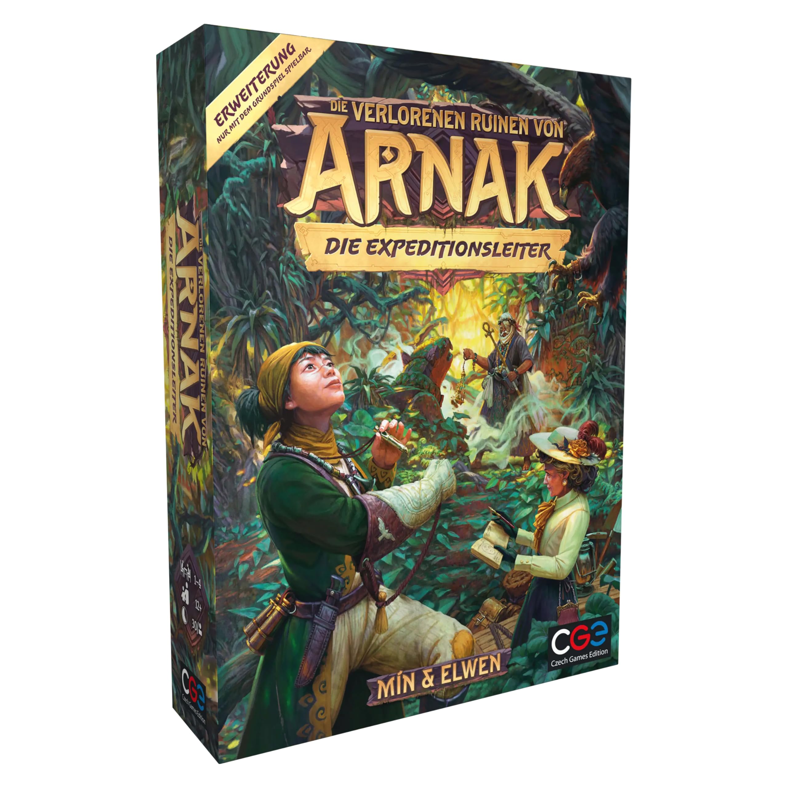 The Lost Ruins of Arnak: The Expedition Ladder - Czech Games Edition - German - Expansion