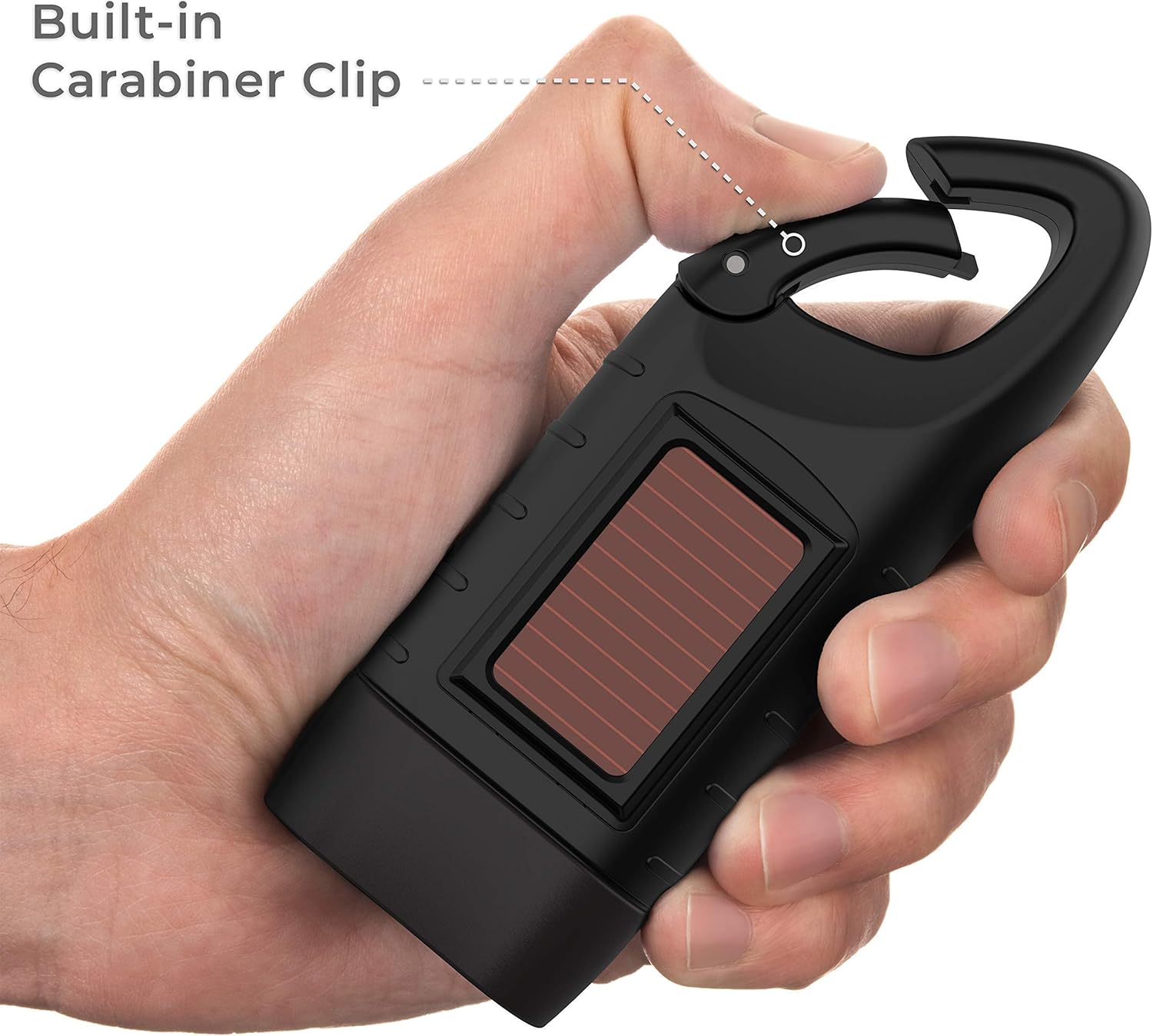Rechargeable Solar Hand Crank Flashlight with First Aid Kit (120-Piece) : Sports & Outdoors