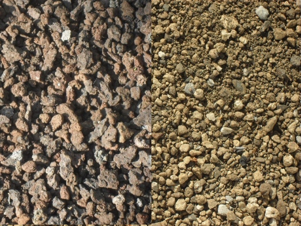 Substrat zur Dachbegrünung mit Lava (2-8 mm)-Bims (0-10 mm)-Mischung für nachhaltige Garten- oder Dachprojekte
