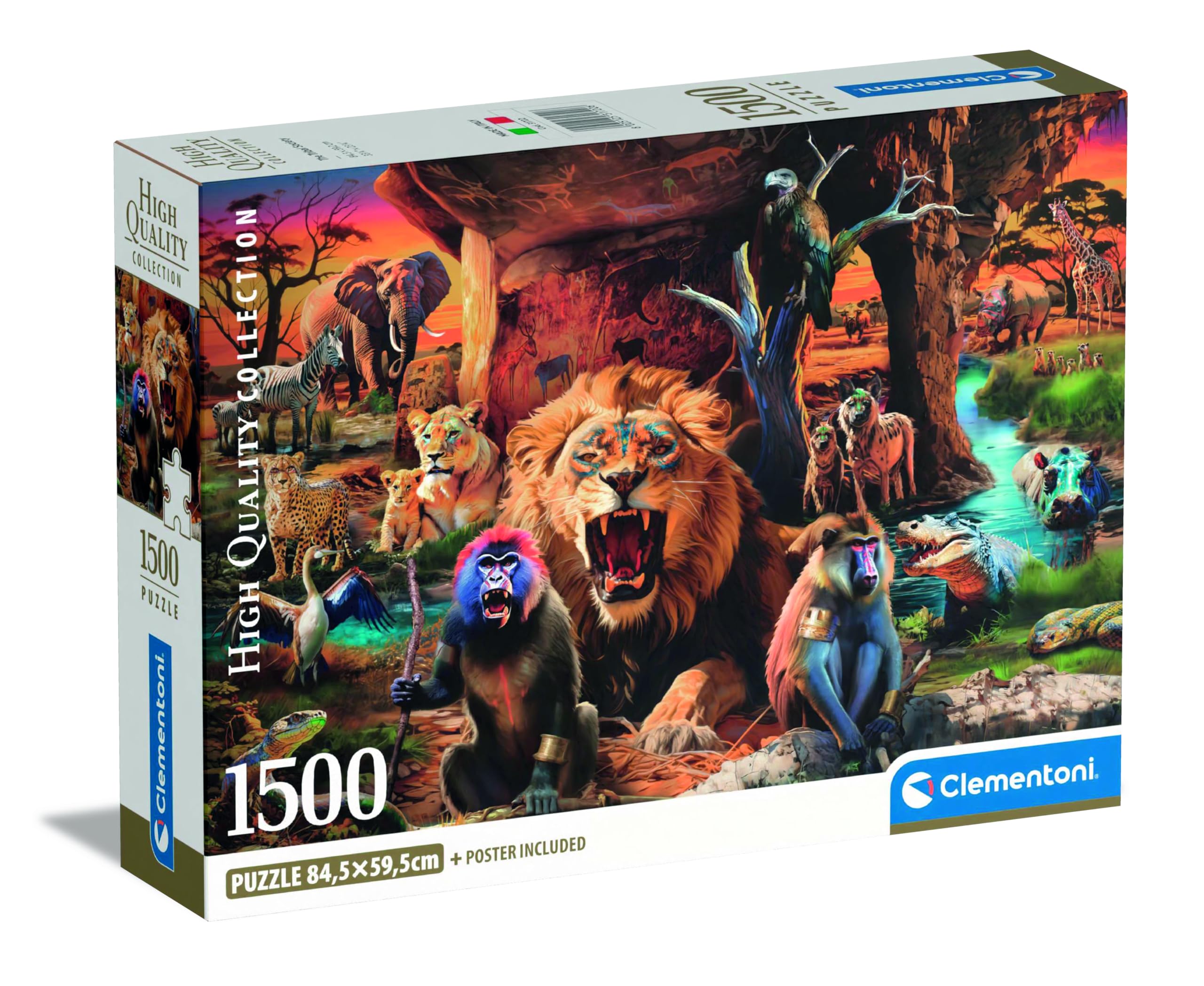 Clementoni The Tribal Society 1500 Piece Jigsaw Puzzle