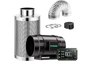 VIVOSUN 8 Inch Inline Fan Smart Air Filtration PRO S8 Kit