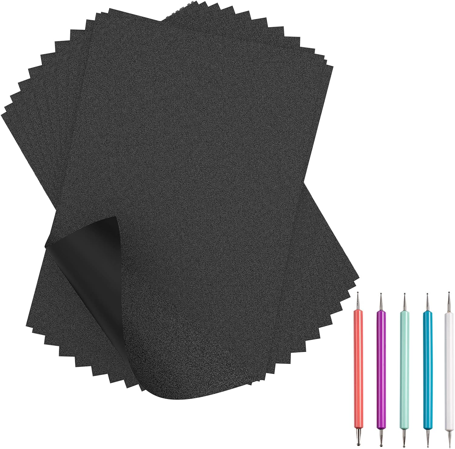 50 Sheets Carbon Paper Graphite Paper Black Carbon Transfer