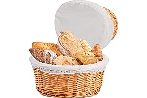 Nicunom Wicker Bread Basket: A Functional and Stylish Basket Set