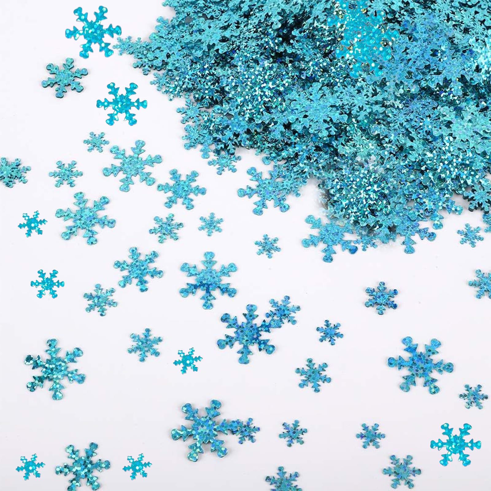 2 stuks! Sneeuwvlok foam fiber wit Kerst Decoris