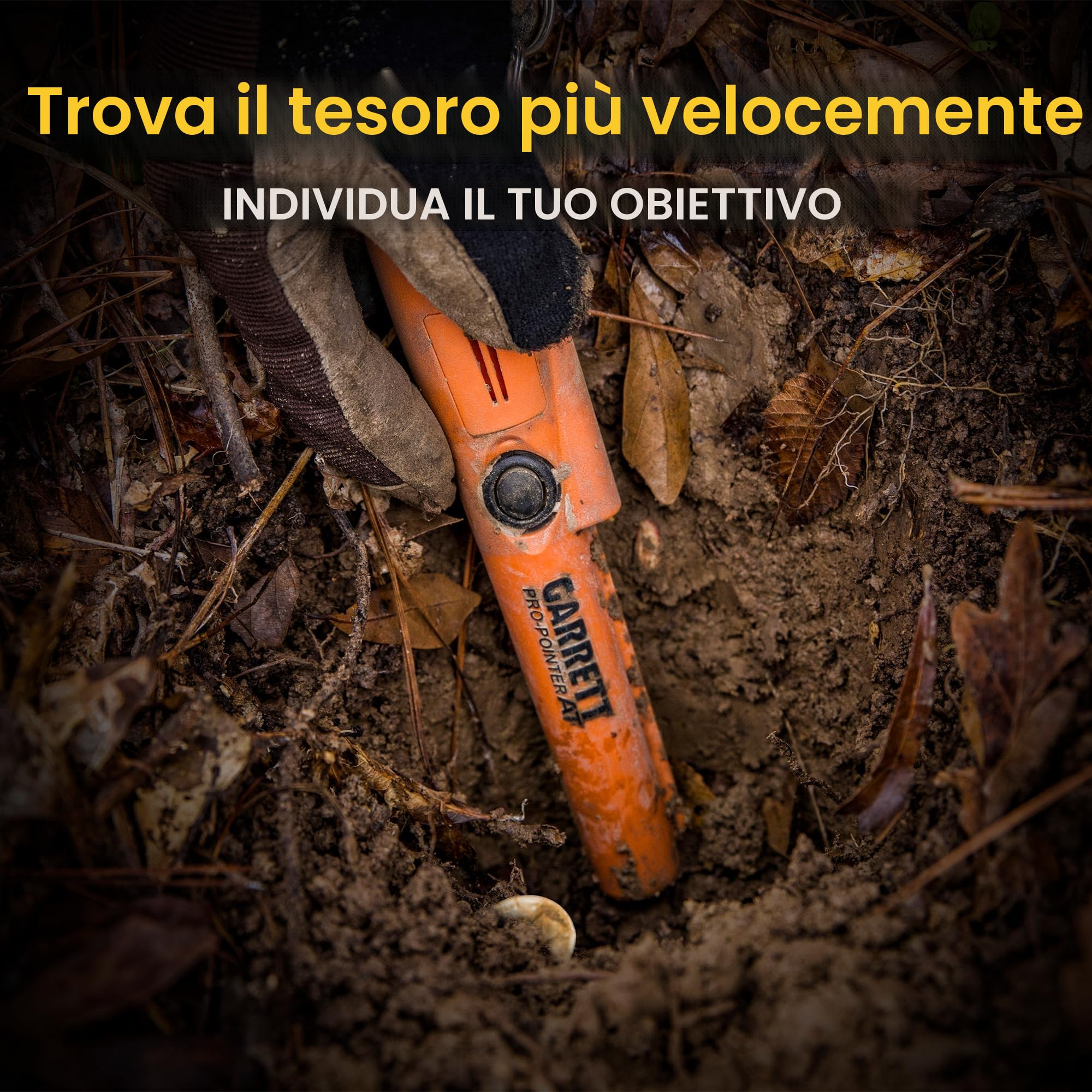 Garrett ACE 400 Metal Detector con bobina di ricerca impermeabile DD e Pro-Pointer AT