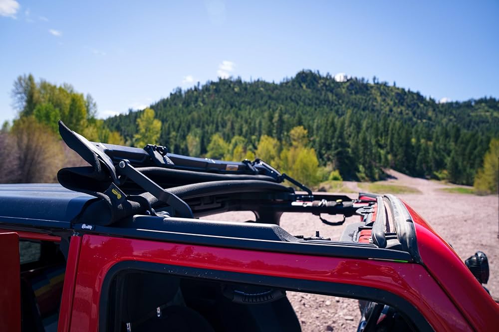 Bestop 5245435 Black Diamond Sunrider for Hardtop 2018