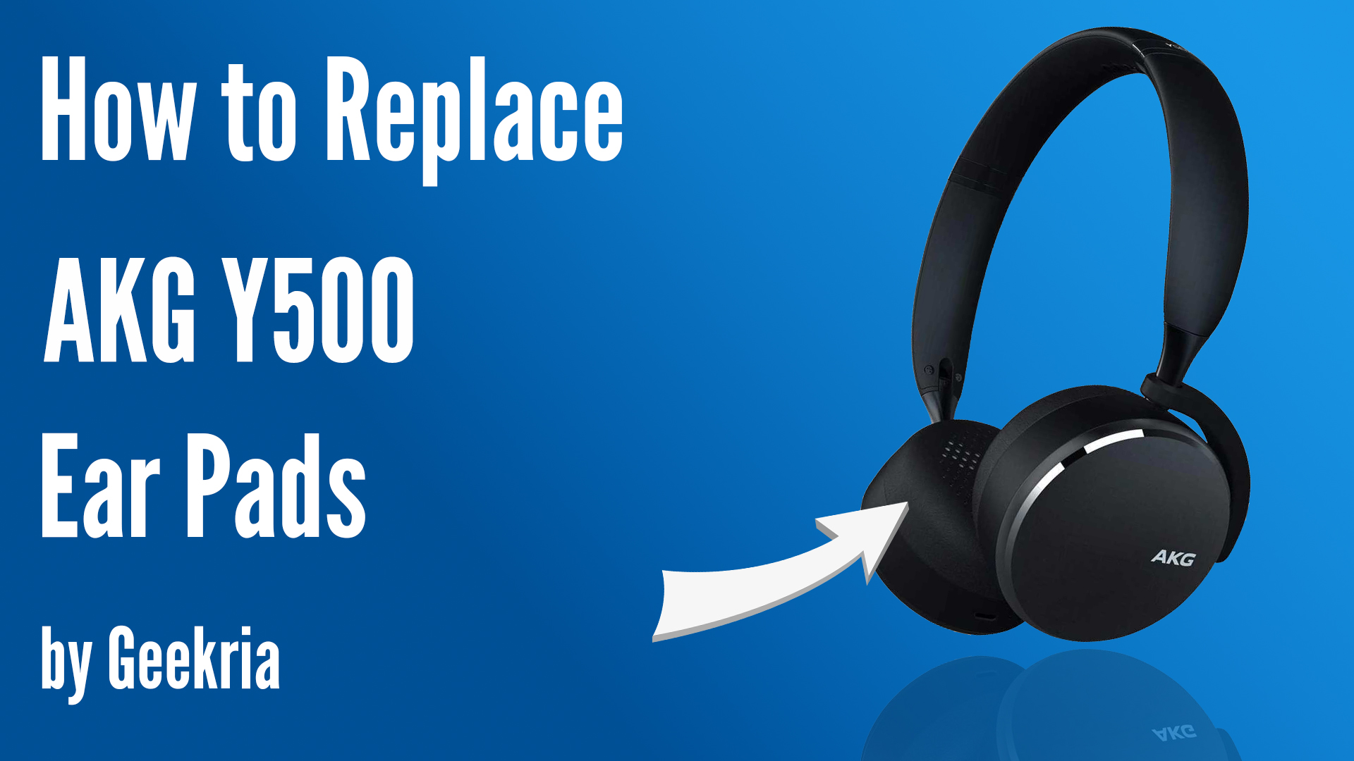 Amazon.com: Geekria Replacement Ear Pads for AKG Y500 Headphones