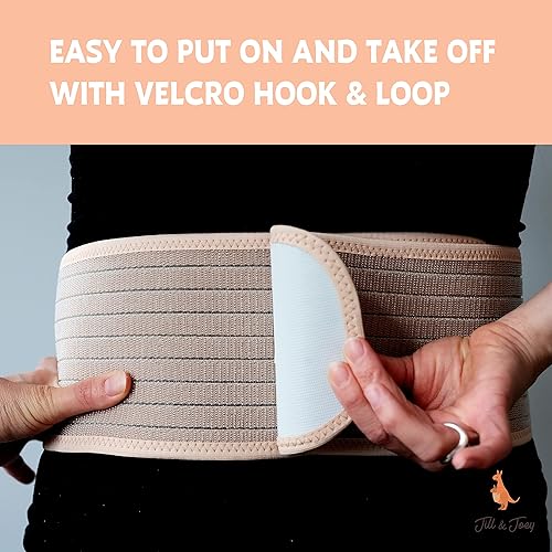 Miniatura 7 de Jill Joey Cinturón de maternidad Banda para el vientre Imprescindible para el embarazo Banda de apoyo para el vientre Soporte de espalda Banda