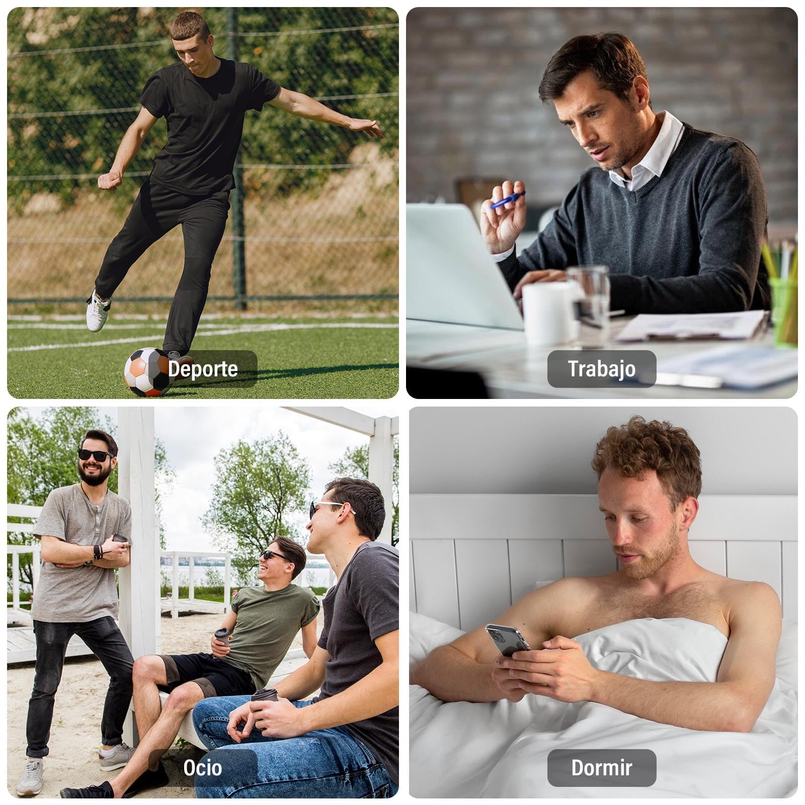 ZAKASA Calzoncillos Hombre Bóxer Bambu: Bóxer Ajustado Largos Hombres Ropa Interior Transpirable Cómoda Elásticos Sin Etiqueta para Oficina Dormir Uso Diario Pack de 6