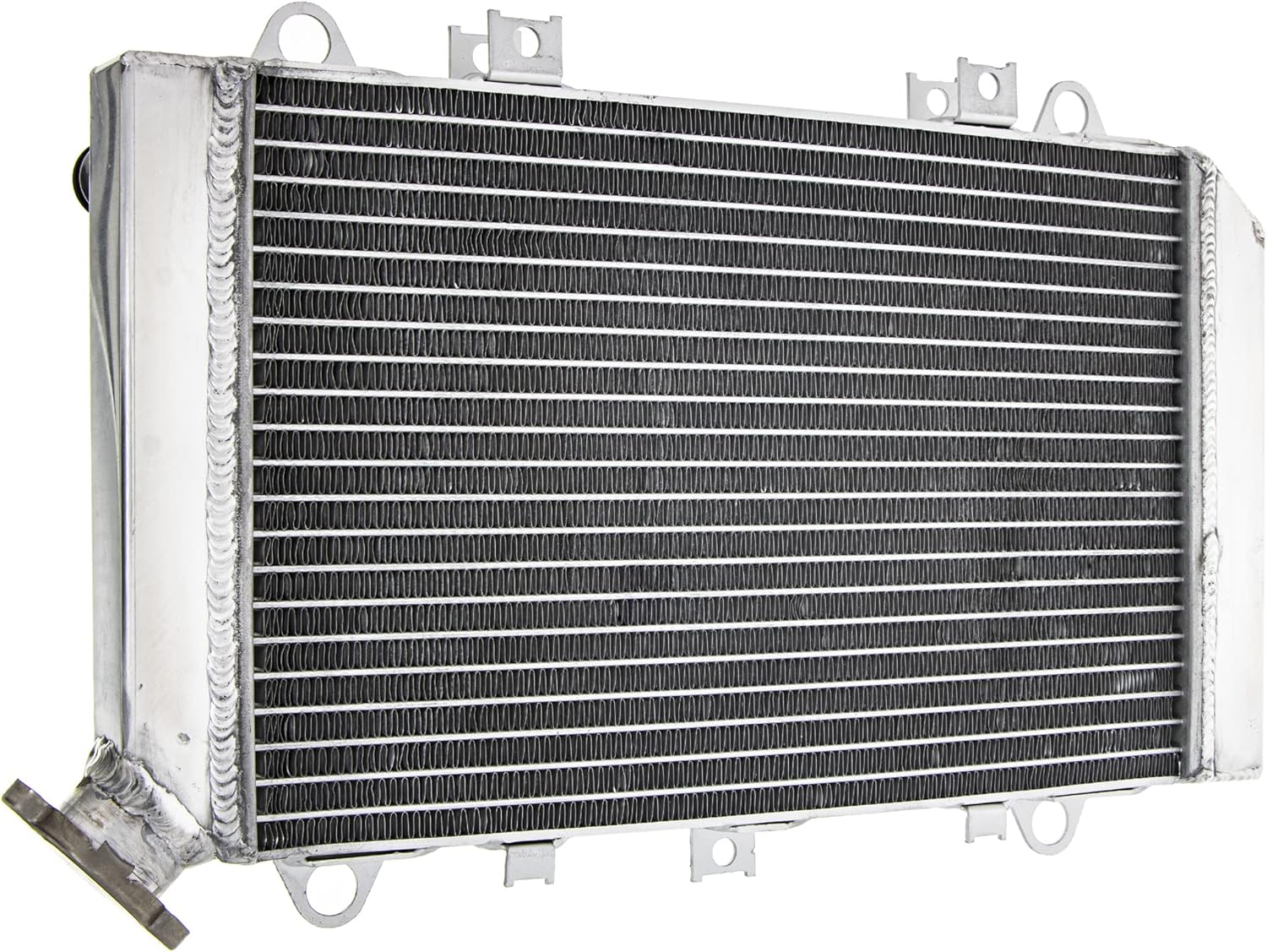 NICHE Radiator for Kawasaki Mule 2500 2510 2520 39061-1270 1 Row with Cap