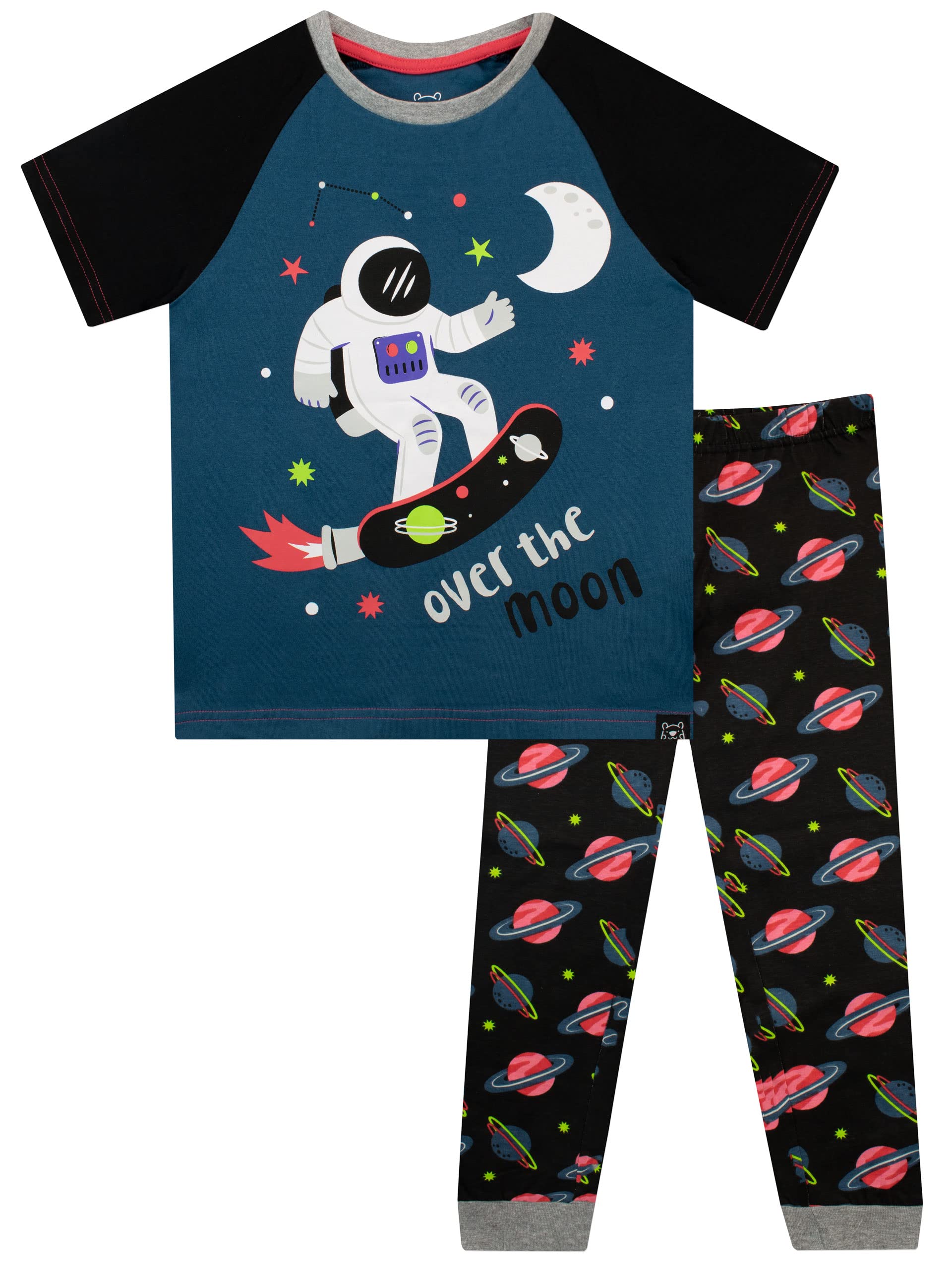 Harry Bear Boys Blue Pyjamas Space 10-11 Years