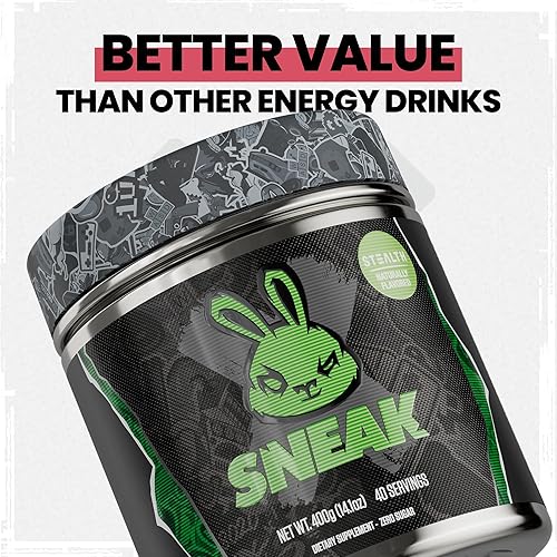 Miniatura 7 de SNEAK Bebida energética en polvo  Rocket Punch  Sin azúcar, sin desagrados. Solo cafeína natural, nootrópicos que aumentan la concentración  40