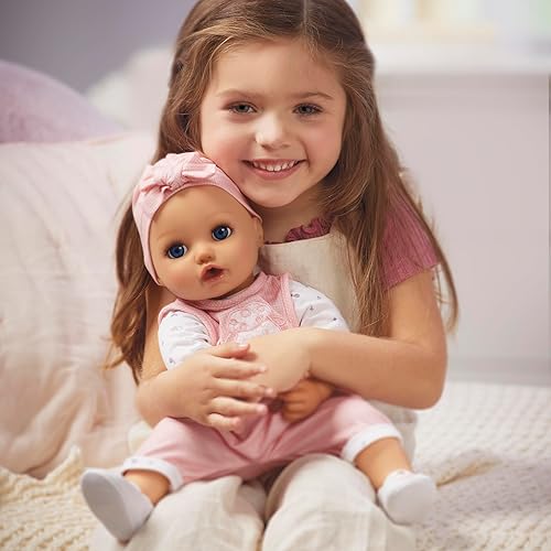 Miniatura 2 de Baby Born My Real Baby Doll Annabell - Blue Eyes Muñeca realista de cuerpo suave a partir de 3 años, efectos de sonido, bebidas y húmedas,