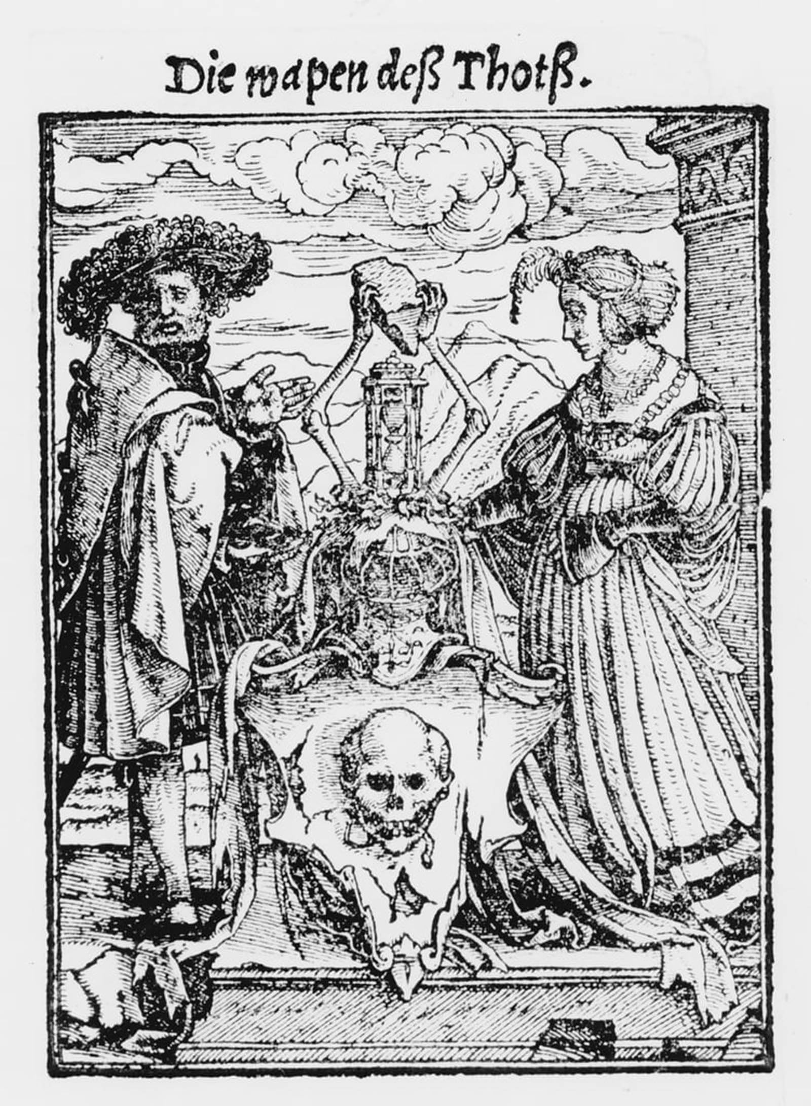 Tableaux Graffiti Art de Hans Holbein Impression Poster Mural 60x90cm