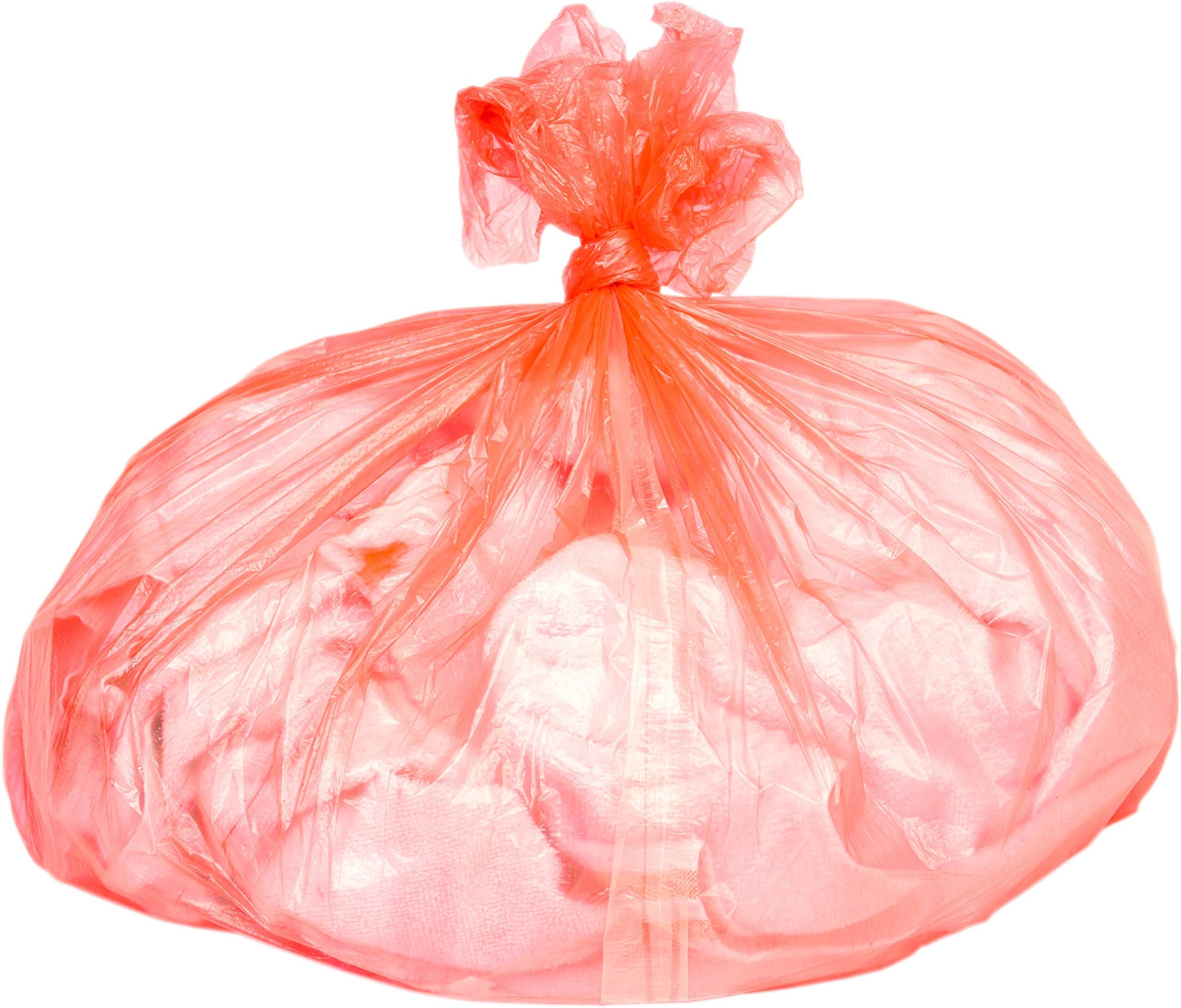 Alina 50 x Dirty Laundry Bag with Water-Soluble Strip/Plastic Polythene Fabric Clothes Linen Wash Sack/Opens in Washing Machine (50 bags)