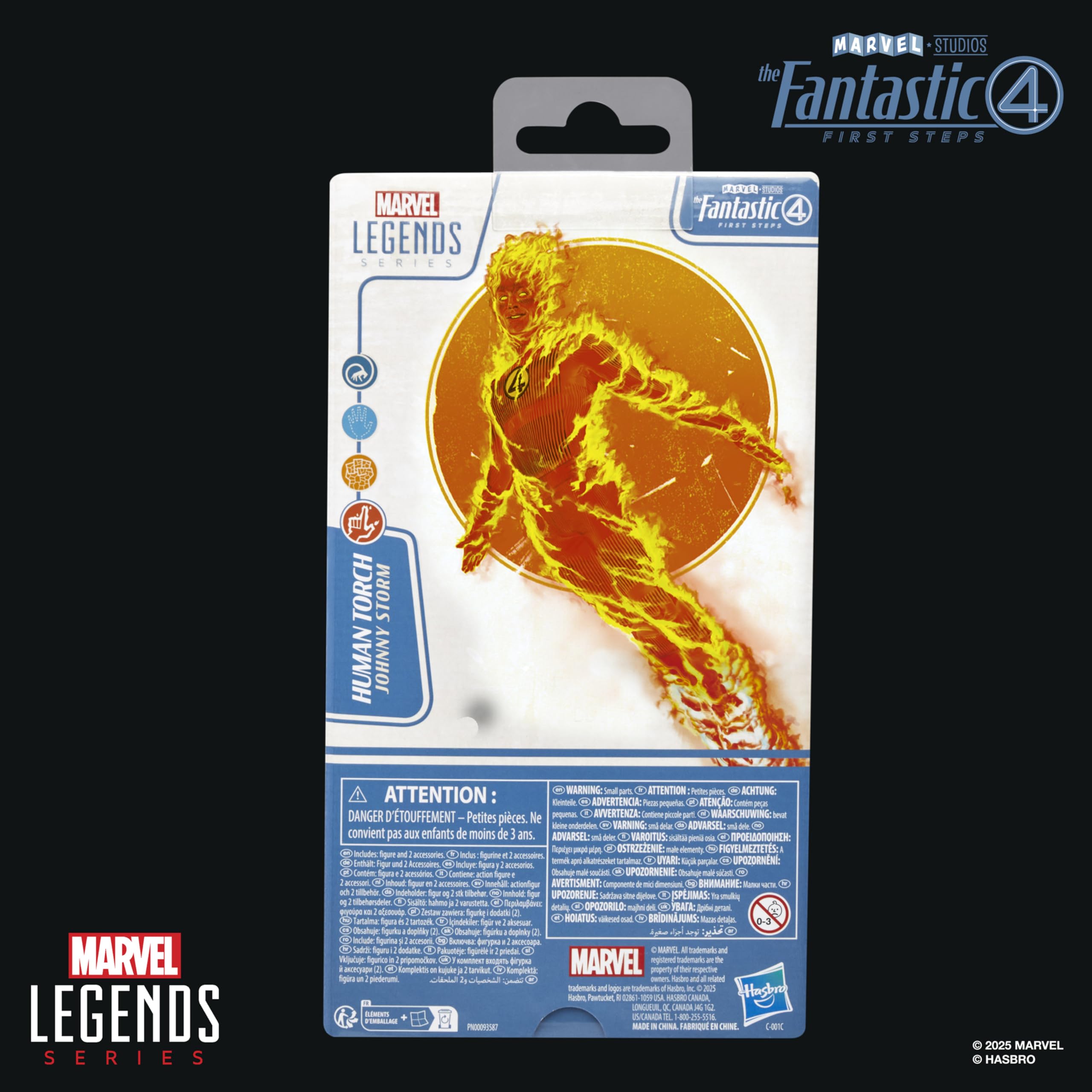 Marvel Legends Series Human Torch, Figura de acción
