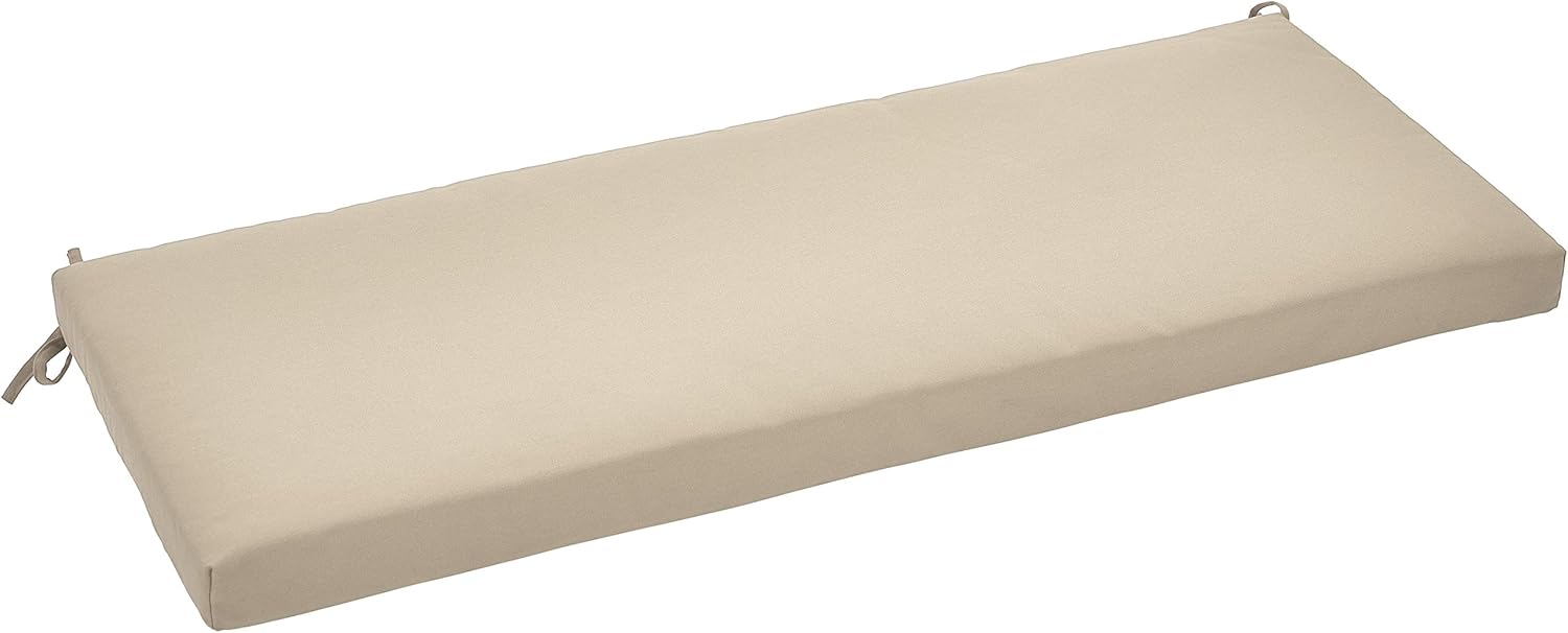 Amazon Basics Bench Patio Cushion Poly Batting 45 x 18 x 2.5 Inches