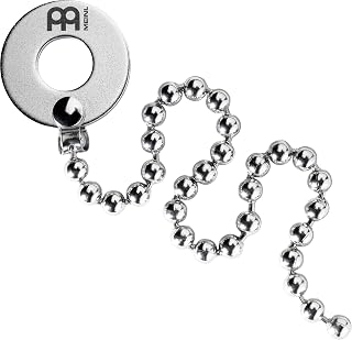 Meinl Cymbals Heavy Bacon Cymbal Sizzler for Ride, Crash, China and Effects with No Rivets Required — Beaded Chain Topper for Jazz or Any Musical Style (HBAC)