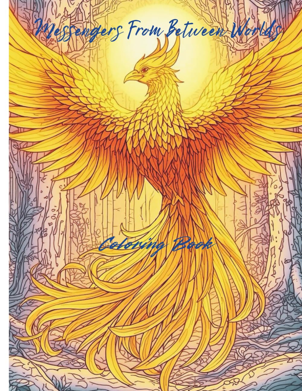Messengers From Between Worlds: Coloring Book