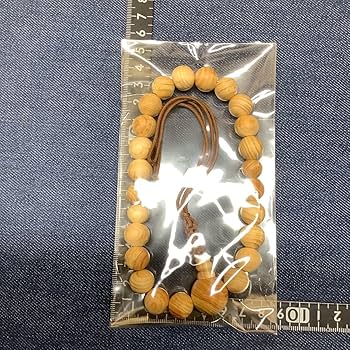 Amazon.co.jp: Mか305数珠 木製 霊木 和歌山 高野山 仏壇仏具