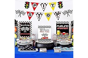 Pinewood Derby Decorations Kit | Race Car Party Decorations