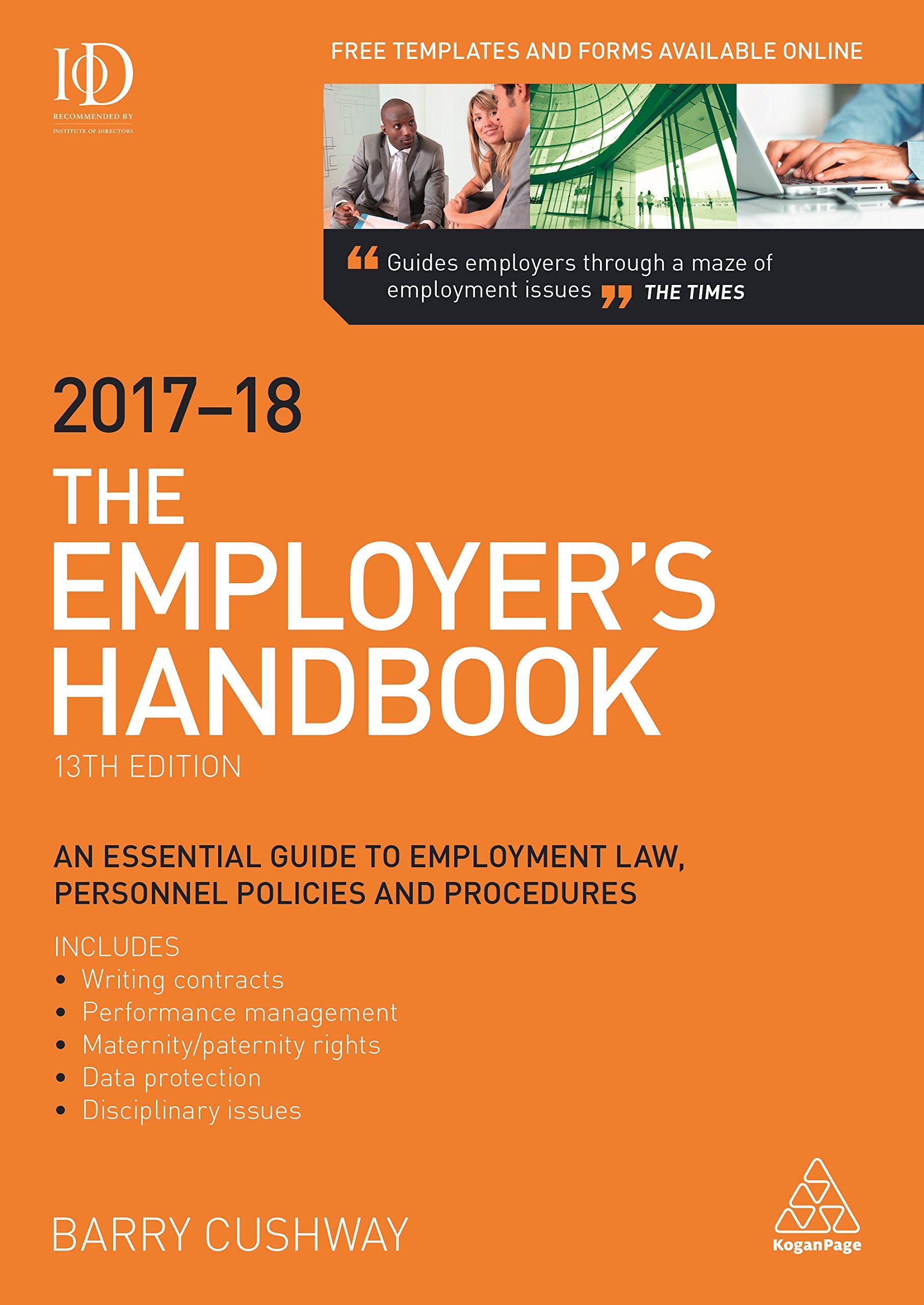 The Employer's Handbook 2017-2018: An Essential Guide to Employment Law, Personnel Policies and Procedures