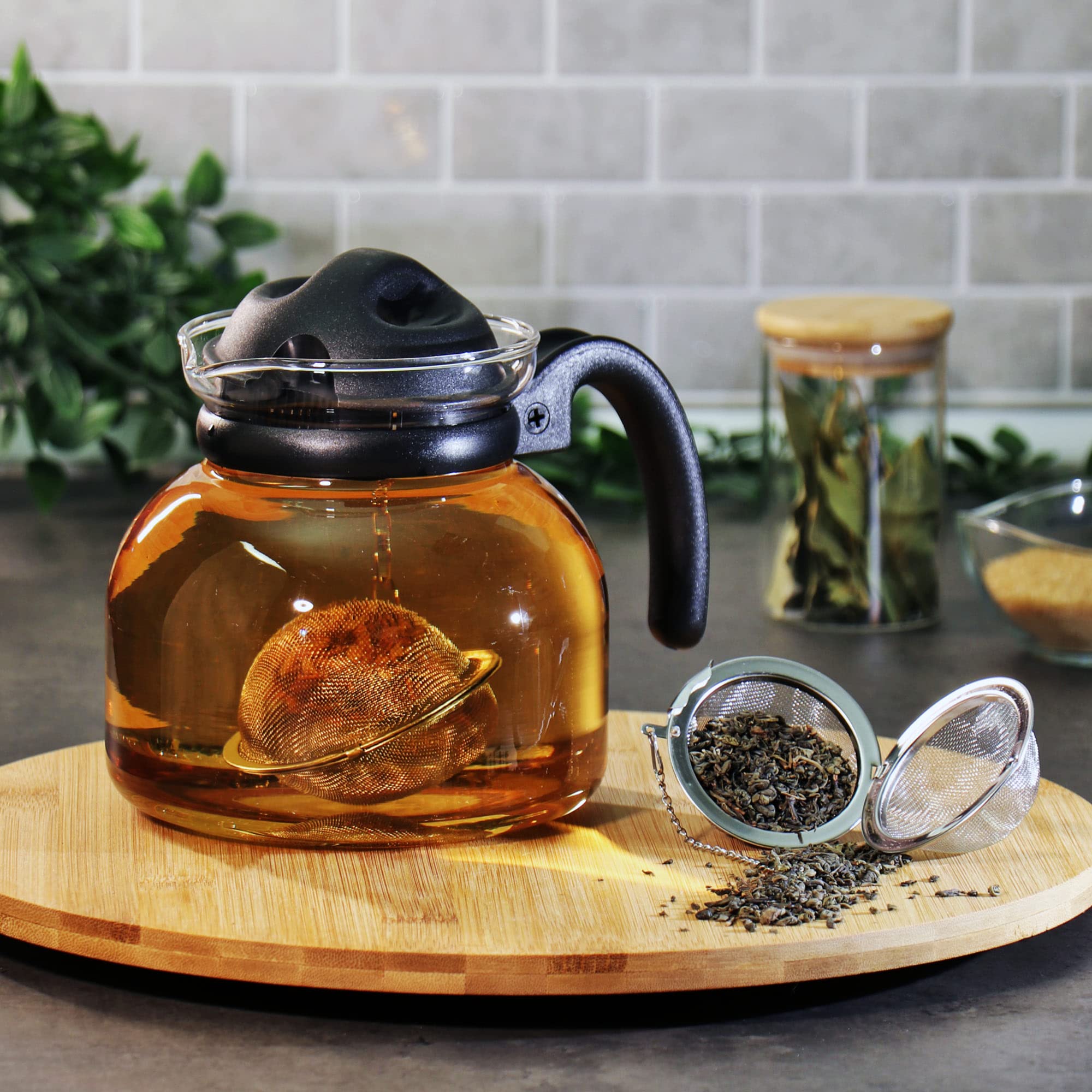 Infusore Per Tè A Forma Di Anatra: Colino In Acciaio Inox Per Tè Sfuso, Con Catena E Gancio