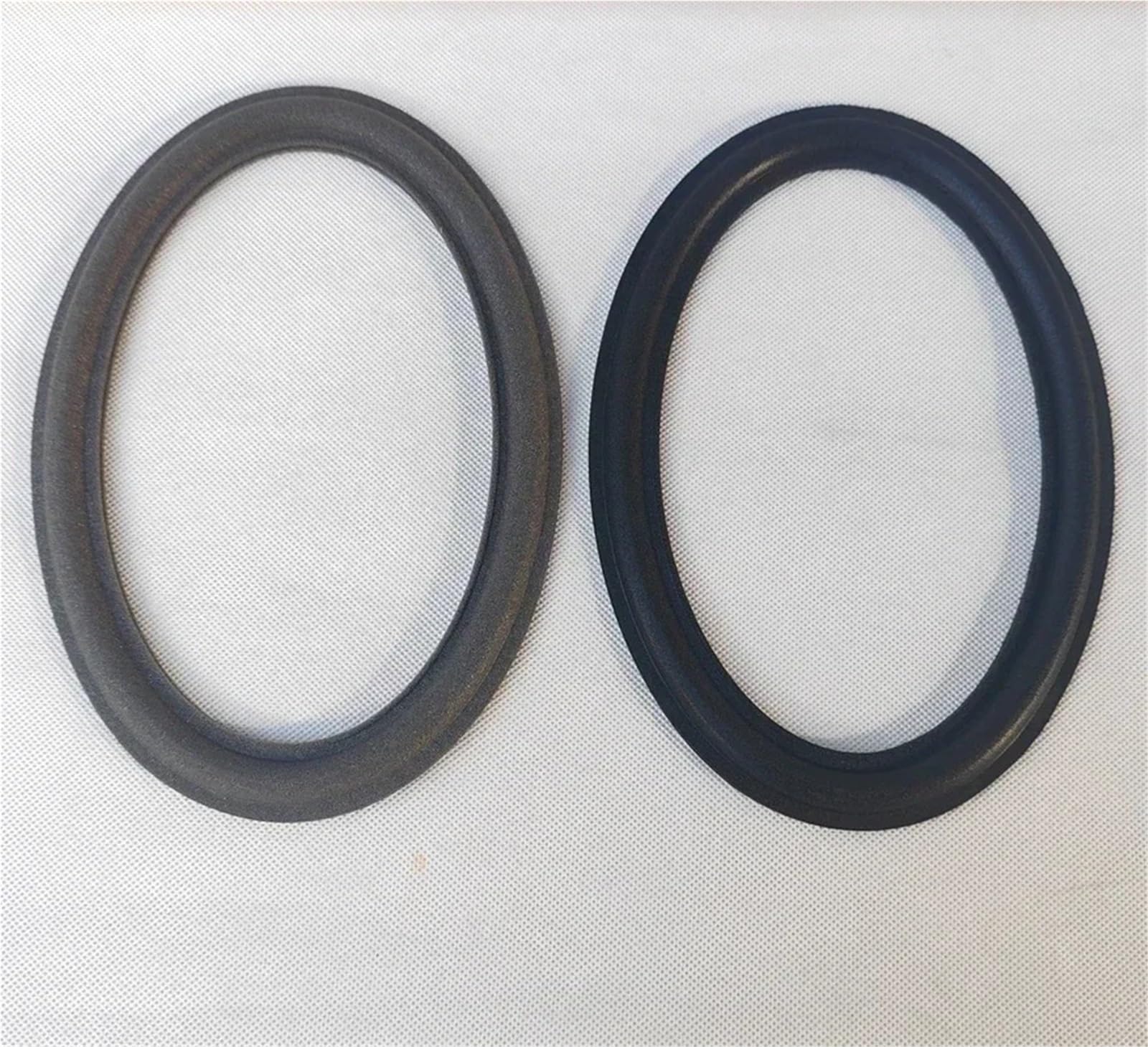 1 Uds 6x9 Pulgadas Espuma for Altavoz Envolvente for ma-rk Levinson Oval Woofer Piezas de reparación de Altavoces de Coche Accesorios de Altavoz Lado de Esponja(Schwarz)
