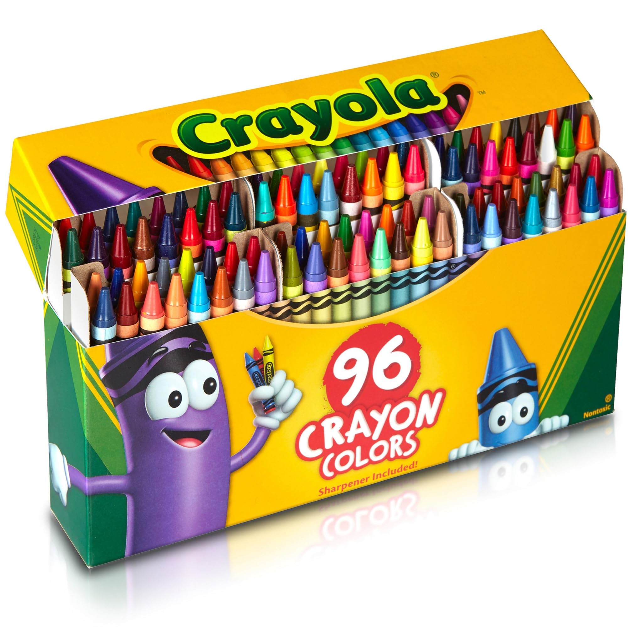 Amazon.co.jp: クレヨラ (Crayola) クレヨン 96色 色鮮やか クレヨン